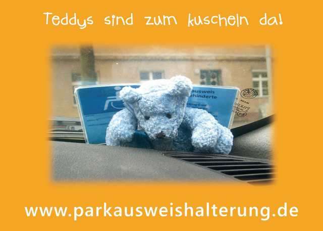 Halterung für Parkausweis